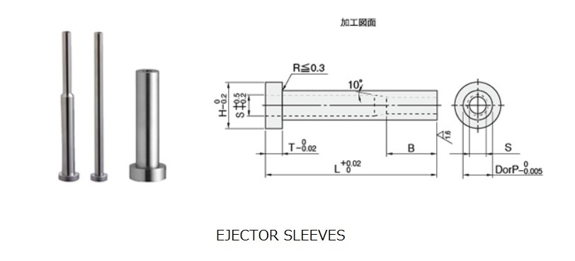 Ejector sleeves 1