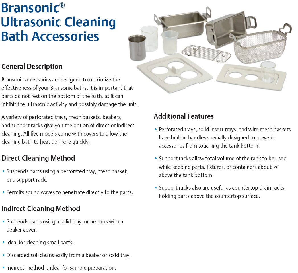 Ultrasonic cleaner Accessories